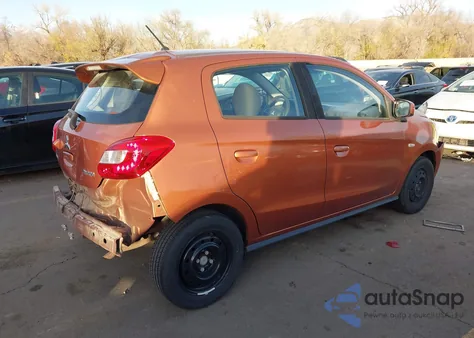 2019 Mitsubishi Mirage Es из США, поврежденный, VIN ML32A3HJ5KH014679